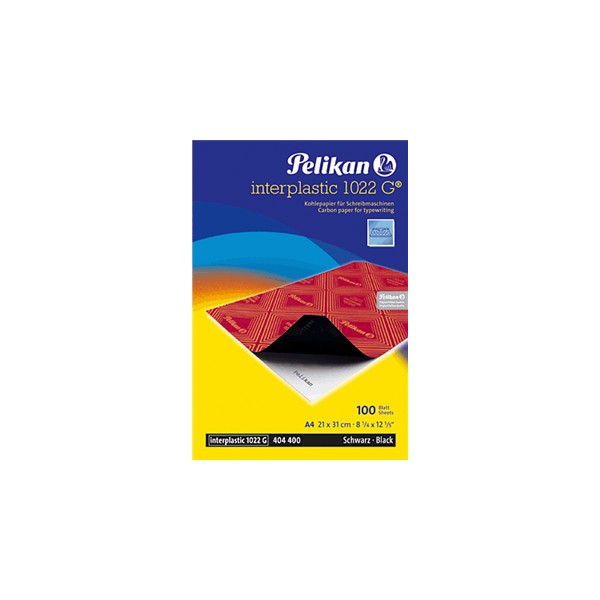 Pelikan Papel Carbón para calco 10 Hojas Negro Maquina escribir Pelikan Papel Carbón para calco 10 Hojas Negro Maquina escribir