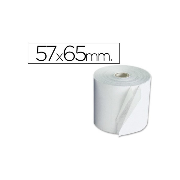 Fabrisa Rollo de papel Offset 57mm x 65mm. Mandril 12mm. Fabrisa Rollo de papel Offset 57mm x 65mm. Mandril 12mm.