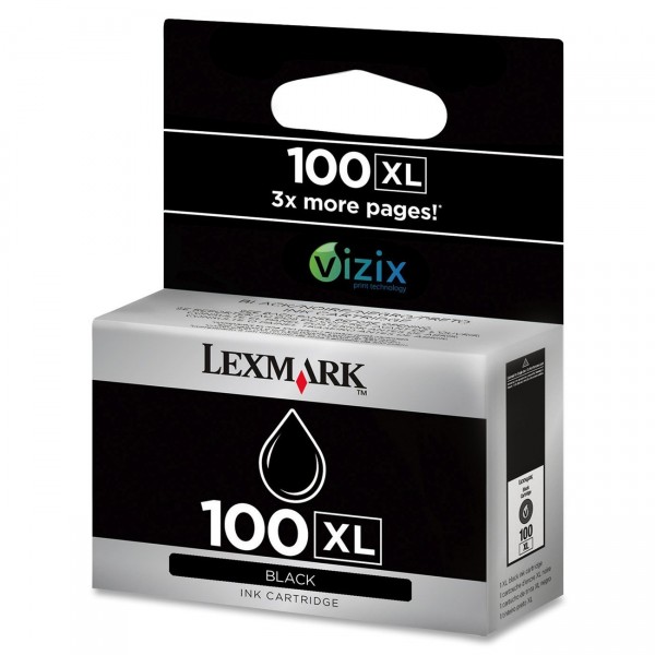 Lexmark Nº 100XL Cartouche original Noir Lexmark Nº 100XL Cartouche original Noir