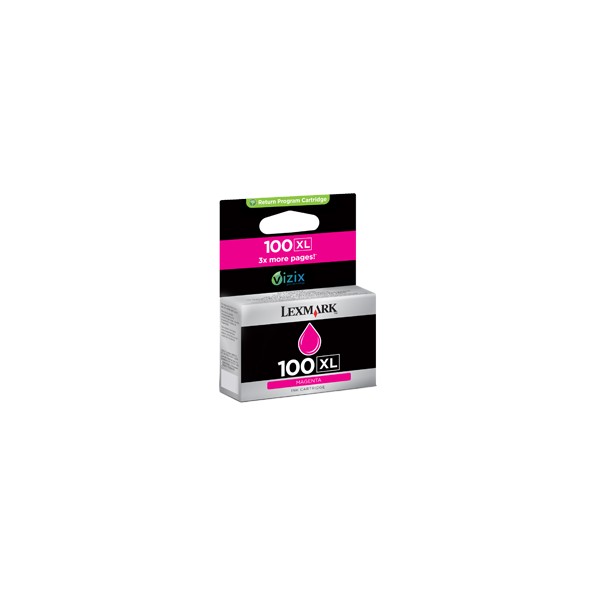 Lexmark Nº 100XL Cartouche original Magenta Lexmark Nº 100XL Cartouche original Magenta