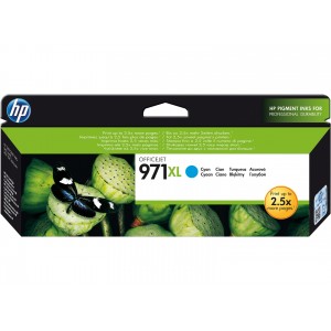 HP 971XL CYAN ORIGINAL PERTENENCIENTE A LA REFERENCIA Encre HP 970 / 970XL / 971 / 971XL