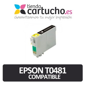 CARTUCHO COMPATIBLE EPSON T0481 PERTENENCIENTE A LA REFERENCIA Encre Epson T0481/2/3/4/5/6