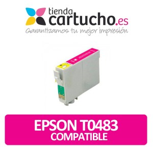 CARTUCHO COMPATIBLE EPSON T0483 PARA LA IMPRESORA Epson Stylus Photo R 300 M 