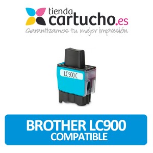 Cartucho de tinta  compatible Brother LC900 BK, sustituye al cartucho original Brother LC-900BK PARA LA IMPRESORA Cartouches d'encre Brother DCP-115C