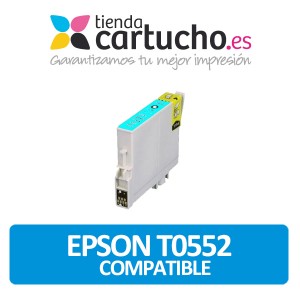 CARTUCHO COMPATIBLE EPSON T0552 PERTENENCIENTE A LA REFERENCIA Encre Epson T0551/2/3/4