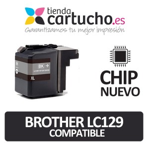 CARTUCHO NEGRO BROTHER LC129 COMPATIBLE PERTENENCIENTE A LA REFERENCIA Encre Brother LC-129