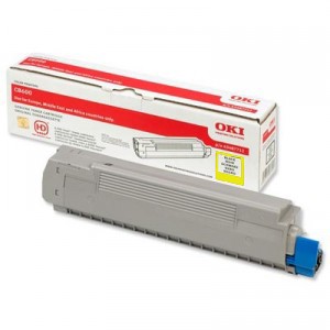 Toner OKI C8600 / C8800 Original Amarillo PARA LA IMPRESORA Toner OKI C8600n