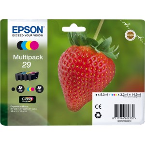 Epson 29 pack colores, cartuchos de tinta original PARA LA IMPRESORA Epson Expression Home XP-445