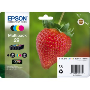 Epson 29 pack colores, cartuchos de tinta original PARA LA IMPRESORA Epson Expression Home XP-432