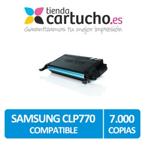 Toner Samsung CLP 770 / C609 Cyan Compatible PERTENENCIENTE A LA REFERENCIA Toner Samsung CLT-609