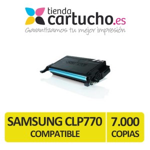 Toner Samsung CLP 770 / Y609 Amarillo Compatible PERTENENCIENTE A LA REFERENCIA Toner Samsung CLT-609