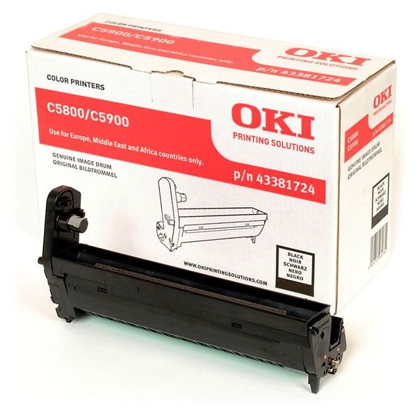 DRUM ORIGINAL NOIR OKI DRC5550 / DRC5800 / DRC5900 DRUM ORIGINAL NOIR OKI DRC5550 / DRC5800 / DRC5900