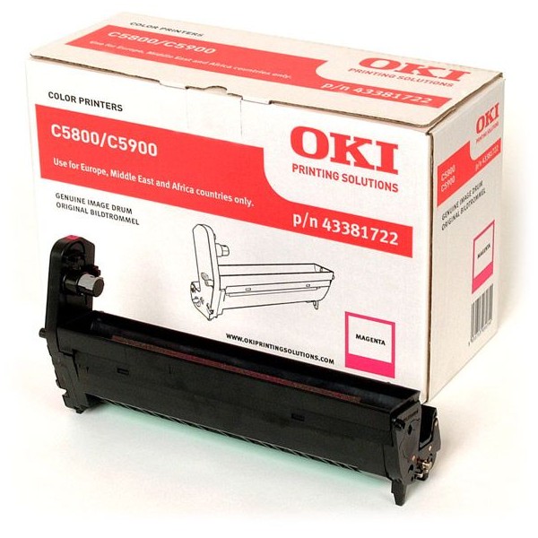 DRUM ORIGINAL MAGENTA OKI DRC5550 / DRC5800 / DRC5900 DRUM ORIGINAL MAGENTA OKI DRC5550 / DRC5800 / DRC5900