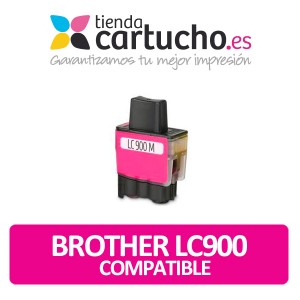 Cartucho de tinta  compatible Brother LC900 BK, sustituye al cartucho original Brother LC-900BK PARA LA IMPRESORA Cartouches d'encre Brother DCP-120C