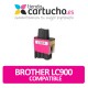 Cartucho de tinta  compatible Brother LC900 BK, sustituye al cartucho original Brother LC-900BK