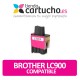 Cartucho de tinta  compatible Brother LC900 BK, sustituye al cartucho original Brother LC-900BK