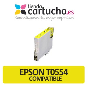 CARTUCHO COMPATIBLE EPSON T0554 PERTENENCIENTE A LA REFERENCIA Encre Epson T0551/2/3/4