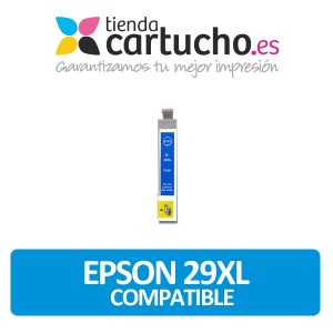 CARTUCHO EPSON 29XL CYAN COMPATIBLE PARA LA IMPRESORA Epson Expression Home XP-345