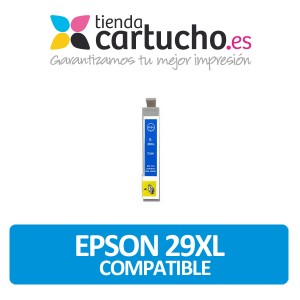 CARTUCHO EPSON 29XL CYAN COMPATIBLE PARA LA IMPRESORA  Epson Expression Home XP-455