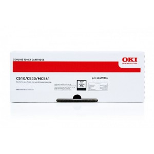 Cartucho de Toner OKI C510/C530 Negro original de 5.000 páginas. Referencia 44469804 PARA LA IMPRESORA Toner OKI C510DN