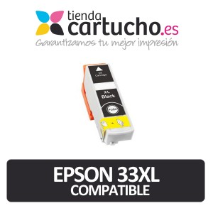 Epson 33XL Compatible Negro PARA LA IMPRESORA Epson Expression Premium XP-640
