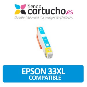 Epson 33XL Compatible Cyan PARA LA IMPRESORA Epson Expression Premium XP-540
