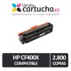 Toner NEGRO HP 201X compatible de alta capacidad - (CF400X)