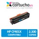 Toner NEGRO HP 201X compatible de alta capacidad - (CF400X)