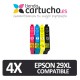 Pack 4 Epson 29XL Compatibles (Elija colores)