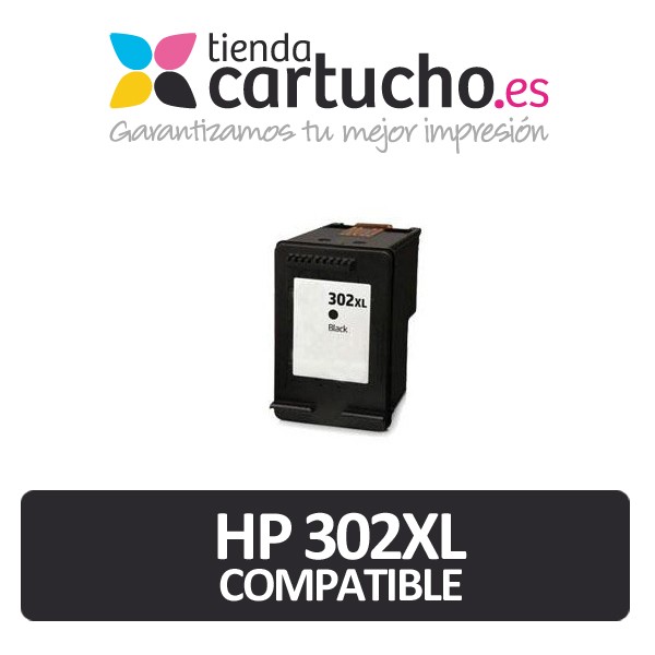 Hp 302xl Noir Remanufacturé V3 Chip Nuevo Hp 302xl Noir Remanufacturé V3 Chip Nuevo