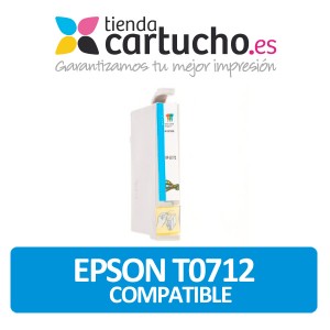 CARTUCHO COMPATIBLE EPSON T0712 PARA LA IMPRESORA Epson Stylus Office BX 610 FW