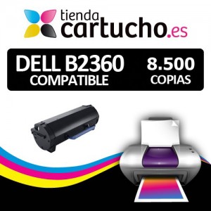 TONER DELL B2360 COMPATIBLE 8500 COPIAS PERTENENCIENTE A LA REFERENCIA Cartouches DELL B2360