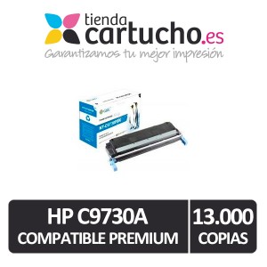 Toner negro compatible HP C9730 Premium G&G PERTENENCIENTE A LA REFERENCIA Toner HP 645A