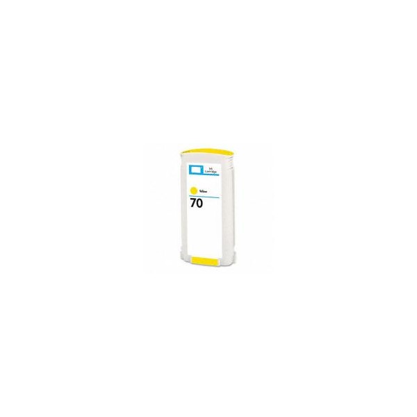 HP 70 JAUNE CARTOUCHE D'ENCRE COMPATIBLE C9454A HP 70 JAUNE CARTOUCHE D'ENCRE COMPATIBLE C9454A