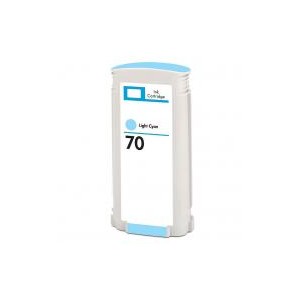 HP 70 CYAN LIGHT CARTUCHO DE TINTA COMPATIBLE C9390A PARA LA IMPRESORA Cartouches d'encre HP DesignJet Z3100