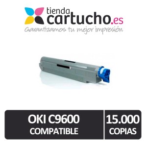 Toner NEGRO OKI C9600/C9800 compatible, sustituye al toner original OKI 42918916 PARA LA IMPRESORA Toner OKI C9850