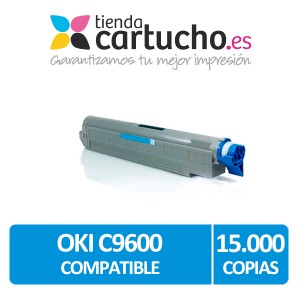 Toner NEGRO OKI C9600/C9800 compatible, sustituye al toner original OKI 42918916 PARA LA IMPRESORA Toner OKI C9850dn