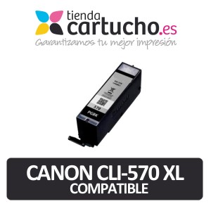 CARTUCHO COMPATIBLE CANON PGI-570 ALTA CAPACIDAD NEGRO PARA LA IMPRESORA Cartouches d'encre Canon Pixma TS5053