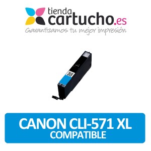 CLI 571 XL ALTA CAPACIDAD CYAN  PERTENENCIENTE A LA REFERENCIA Canon PGI570 / CLI571 / PGI570XL / CLI571XL