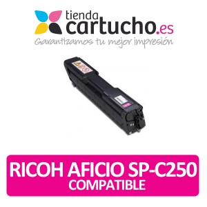 Toner compatible Ricoh Aficio SP-C250 Magenta PERTENENCIENTE A LA REFERENCIA Cartouches RICOH AFICIO SP-C250