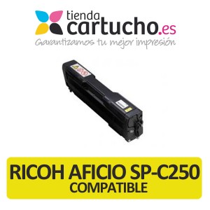 Toner compatible Ricoh Aficio SP-C250 Amarillo PERTENENCIENTE A LA REFERENCIA Cartouches RICOH AFICIO SP-C250