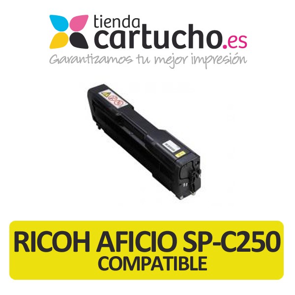 Toner compatible Ricoh Aficio SP-C250 Jaune Toner compatible Ricoh Aficio SP-C250 Jaune