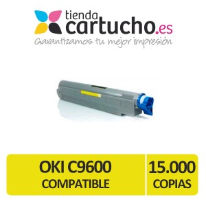 Toner NEGRO OKI C9600/C9800 compatible, sustituye al toner original OKI 42918916 PARA LA IMPRESORA Toner OKI C9600dn