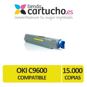 Toner NEGRO OKI C9600/C9800 compatible, sustituye al toner original OKI 42918916 PARA LA IMPRESORA Toner OKI C9600hdtn