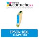 EPSON 18XL CYAN Compatible ref. T1812 para impresoras Epson Expression Home XP-102, XP-202, XP-205, XP-30, XP-305, XP-405