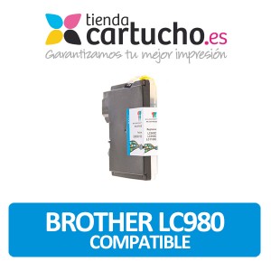 Cartucho de tinta compatible Brother LC970 BK, sustituye al cartucho original Brother LC-970BK PARA LA IMPRESORA Cartouches d'encre Brother DCP-373CW