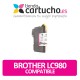 Cartucho de tinta compatible Brother LC970 BK, sustituye al cartucho original Brother LC-970BK