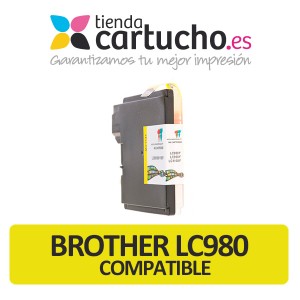 Cartucho de tinta compatible Brother LC970 BK, sustituye al cartucho original Brother LC-970BK PARA LA IMPRESORA Cartouches d'encre Brother DCP-197C