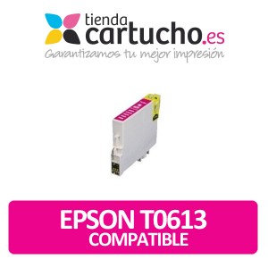 CARTUCHO COMPATIBLE EPSON T0613 PERTENENCIENTE A LA REFERENCIA Encre Epson T0611/2/3/4