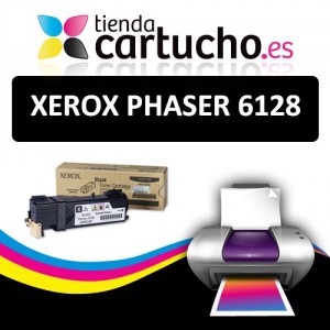 Toner NEGRO Xerox phaser 6128 compatible PERTENENCIENTE A LA REFERENCIA Toner Xerox Phaser 6128
